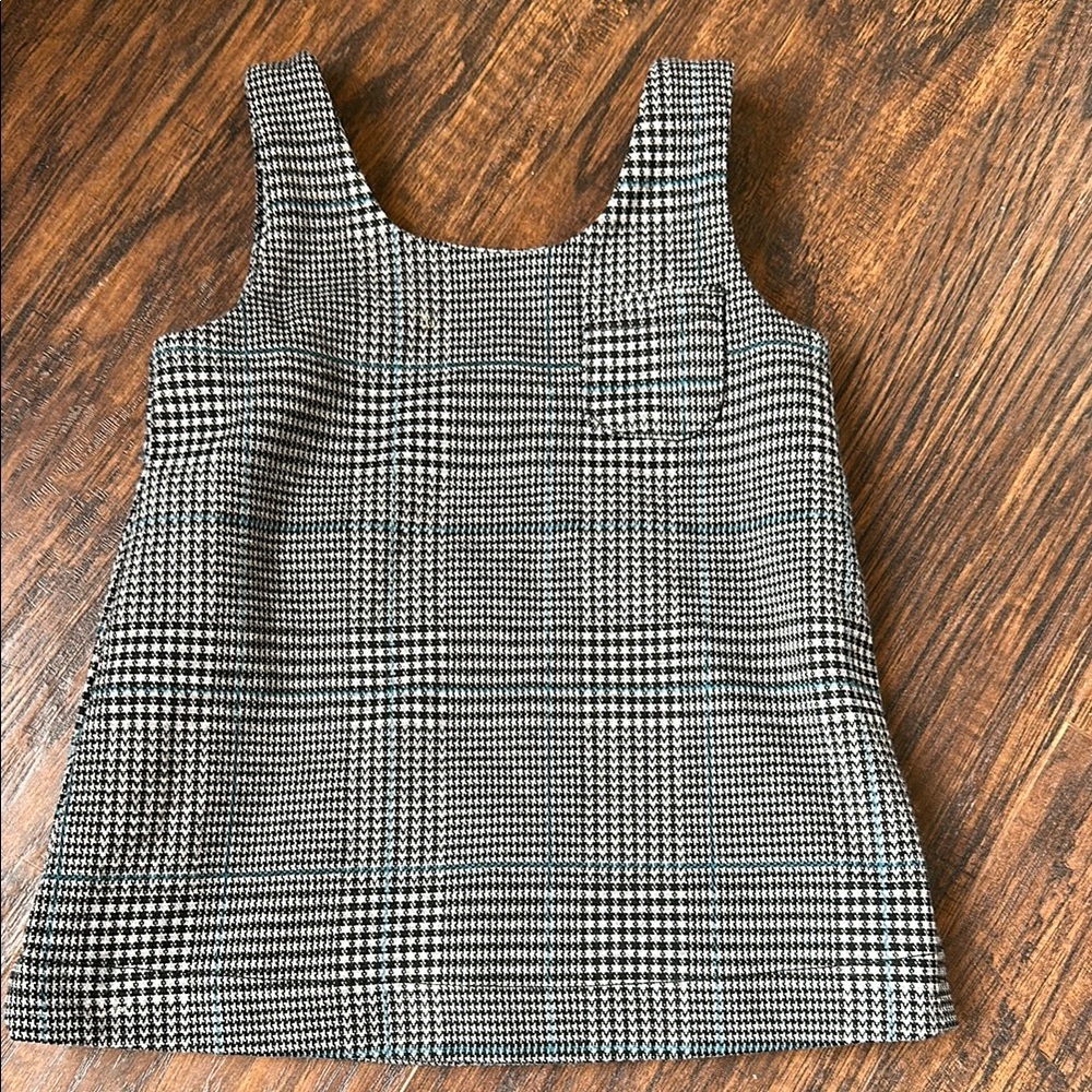 Old Navy size 6-12 months houndstooth dress